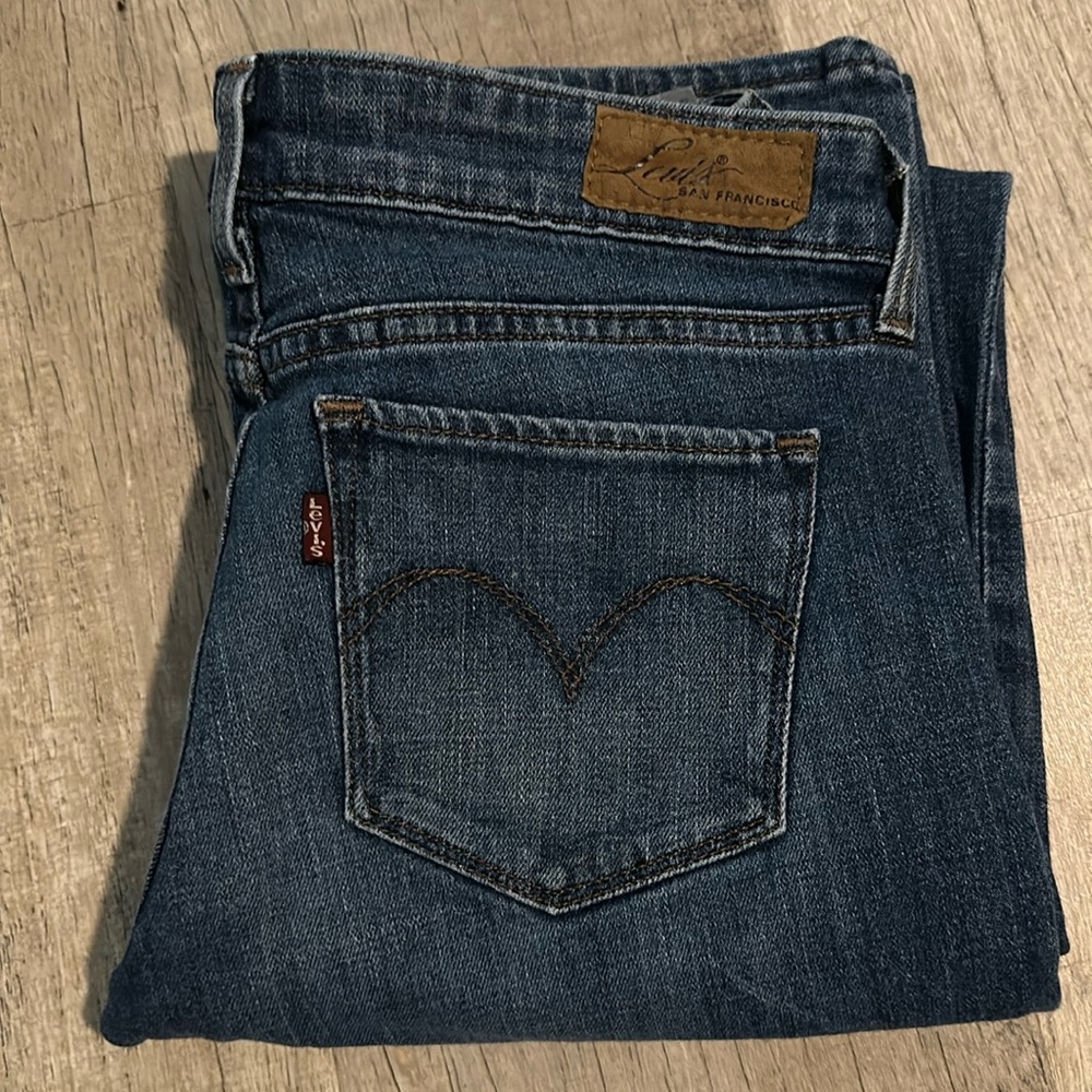 Women’s Levi’s curve modern rise straight size 2/26